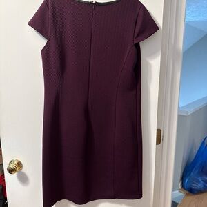 Liz Claiborne Deep Purple Garment with Black Trim